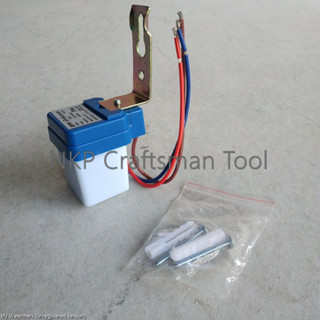สวิทช์แสงแดด 3A 220V ใช้กับหลอด LED ได้ NPV Photocontrol switch