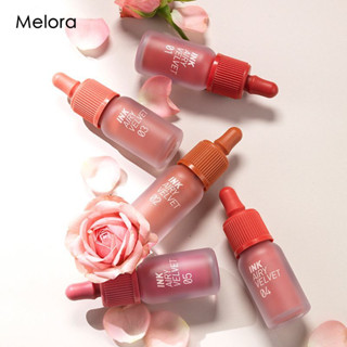 Melora ลิปInk Velvet มาใหม่คือดือมากค้า กับลิปจุ่มเนื้อเวลเวท ติดทนนาน ให้ความเบาไม่หนักปาก โทนสีสวยมาก เกลี่ยเบาๆให้ละมุนคือเริ่ดนะ