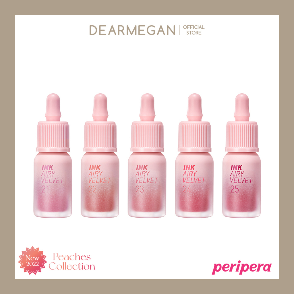 PERIPERA ลิปสติก INK AIRY VELVET กล่องมีตำหนิ สินค้าข้างในปกติค่ะ