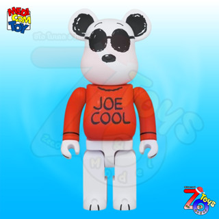 (ของแท้) Bearbrick Peanuts Snoopy Joe Cool 1000% แบร์บริค สนู้ปปี้ Be@rbrick by Medicom Toy ของใหม่ มือ 1