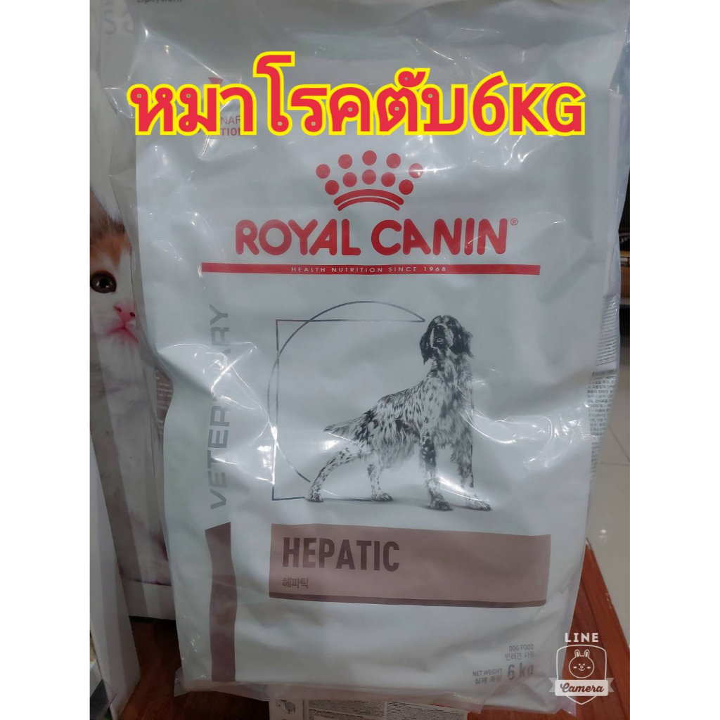 [พร้อมส่ง]Royal Canin Hepatic อาหารสำหรับสุนัขโรคตับ ขนาด 6 kg 6/04/25