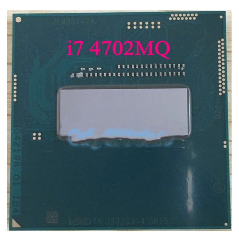 ซีพียูโน็ตบุ๊ค CPU Notebook Intel Core I7 4702MQ SR15J CPU I7-4702MQ OEM 2.2 GHz-3.2 GHz L3 = 6M Qua