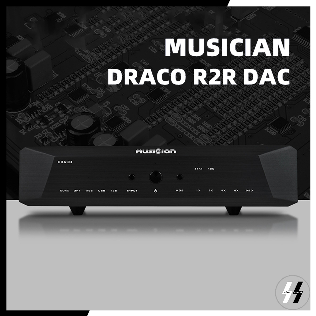 R2R DAC | MUSICIAN - Draco (R2R DAC) | CPU ALTERA & ARM - DSD1024 / PCM768 | Fully Balance (โปรดเช็ค