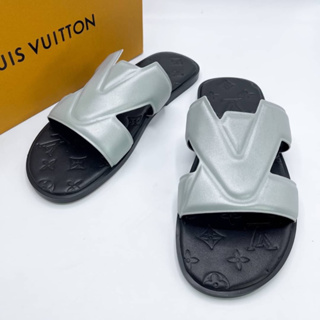 รองเท้าแตะ Louis Vuitton Sandals งานออริหนังแท้ 🌈