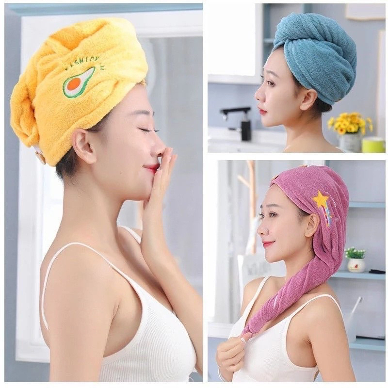 GTRmallshop YSTJ16 (ร้านไทย)ผ้าคลุมผมนาโน ซึมซับน้ำได้ดี ผมแห้งเร็ว ( ผ้าเช็ดตัวและชุดคลุมอาบน้ำ) - รูปที่ 2