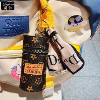 🎠🎡!!พร้อมส่ง!! พวงกุญแจ กระเป๋า LV กระติ๊บไฮโซหรูหรา งานพรีเมียม ทรงกระเป๋าถังย้อนยุคคลาสสิกพร้อมการตกแต่ง น่ารักไม่ไหว🎉