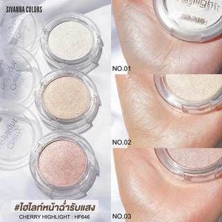 SIVANNA COLORS CHERRY HIGHLIGHT #HF646 ซีเวนน่า คัลเลอร์ส เชอร์รี่ ไฮไลท์ หน้าเงา
