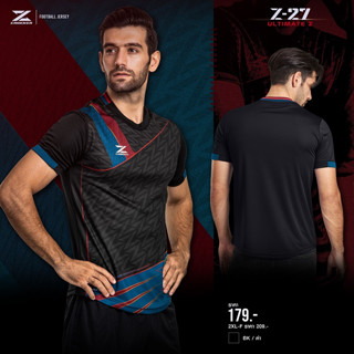 Cadenza Z-27 ..New!!! เสื้อกีฬาแขนสั้น ผ้าไมโครพิมพ์ลายกราฟฟิก