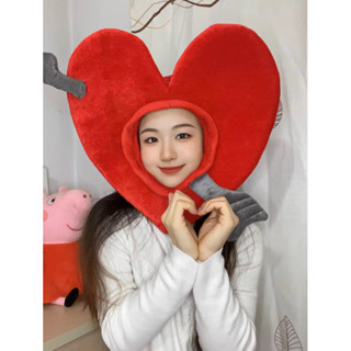 พร้อมส่ง หมวกยิงหัวใจเอาไว้ปักใจเธอ หมวกแฟนซี วาเลนไทน์