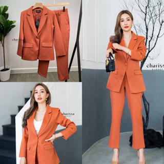 Blazer+กางเกง ป้าย CHARISSA KLOSET