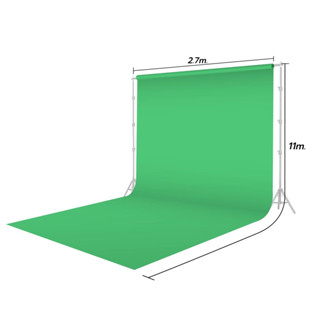 ฉากกระดาษ ขนาด 2.7X11 เมตร ฉากลิมโบ้ Limbo Paper Backdrop ฉากถ่ายภาพ ฉากถ่ายวีดีโอ