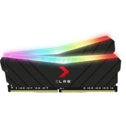 PNY - 16GB Kit (2x8GB) XLR8 Gaming EPIC-X RGB DDR4 3600MHz Blac_MD16GK2D4360016XRGB