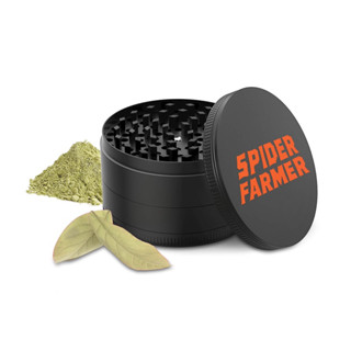 Spider Farmer Grinder Spice/Herb 3.0 Inch Black big size เครื่องบดสมุนไพร Grinder ไกเดอร์ เครื่องบดยาสูบ ขนาด 3 นิ้ว