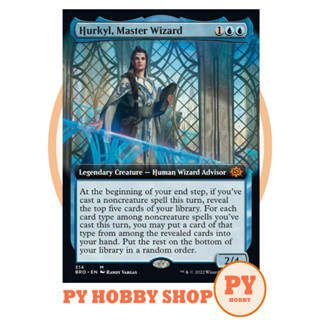 [MTG] The Brothers War Variants: Hurkyl, Master Wizard (Extended Art) (Foil)