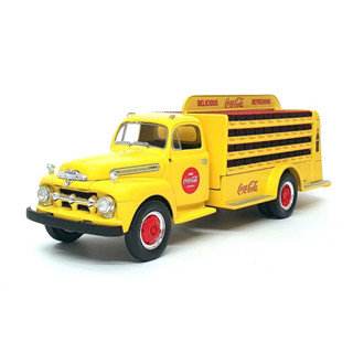 Kentoyshop (พร้อมส่ง) โมเดลรถโค้ก First Gear 1:34 Scale Coke Coca Cola 1951 Ford Bottlers Diecast Truck 19-2922