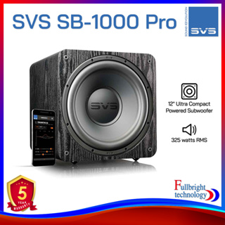 SVS SB-1000 Pro 12" SVS High-Excursion Driver Warranty 5 years