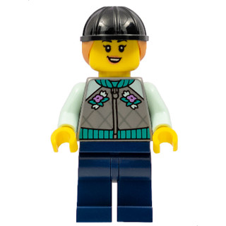 [ Minifigures ] มินิฟิก Lego - Horse Transporter Driver Female : Town City (cty1338) ราคา/ชิ้น