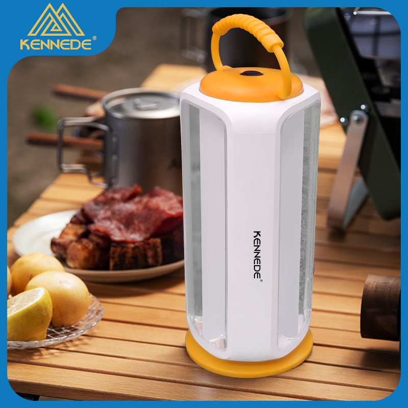 KENNEDE ไฟฉุกเฉิน LED CAMPING LIGHT ปรับความสว่างได้ มีแบตเตอรี่ในตัว เวลาเดินทางและตั้งแคมป์