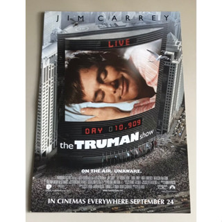 Handbill (แฮนด์บิลล์) หนัง “The Truman Show”  จากประเทศออสเตรเลีย ราคา 250 บาท