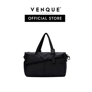 VENQUE กระเป๋าถือหรือสะพายสำหรับผู้ชายและผู้หญิง รุ่น Lightweight G-lab Duffel Bag - Black