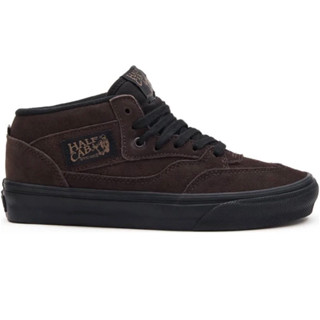 VANS SKATE HALF CAP92 DARK BROWN BLACK SNEAKERS สินค้ามีประกันแท้