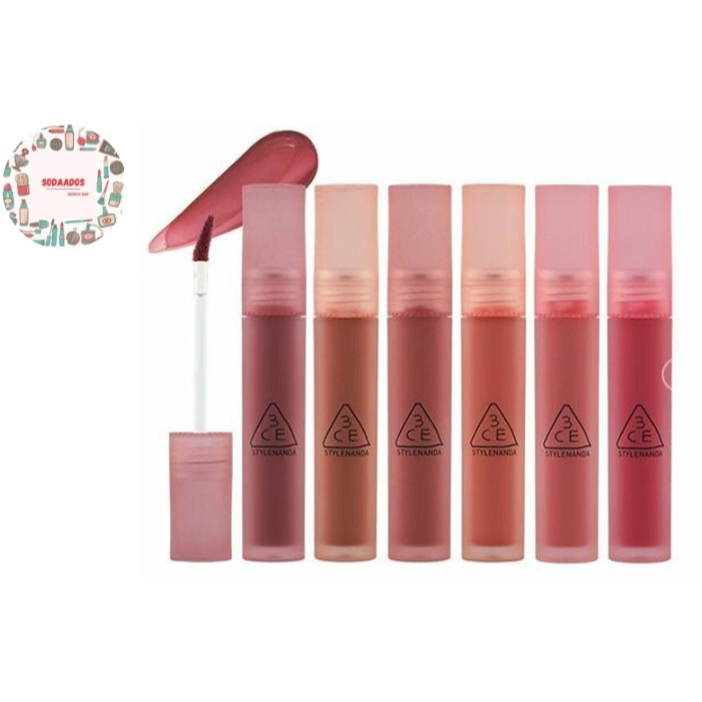 3CE Blur Water Tint Mini 1.5g (Early Hour, Pink Guava, Casual Affair, Laydown)