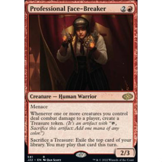 Professional Face-Breaker การ์ด Magic The Gathering ของแท้จากชุด Jumpstart 2022