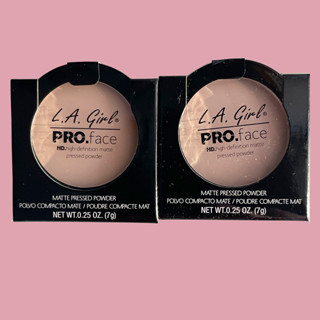 L.A. Girl, Pro Face HD Matte Pressed Powder มีสองสี Creamy Natural,Classic Ivory