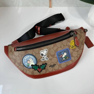 Coach CE541 X Peanuts Warren Belt Bag