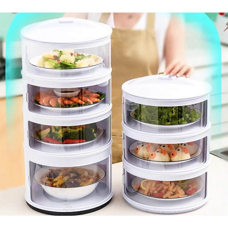 HX616 ชั้นเก็บอาหาร คอนโดเก็บอาหาร ที่ใส่กับข้าว สไลด์เปิด-ปิด เก็บอุณหภูมิ ถนอมอาหาร