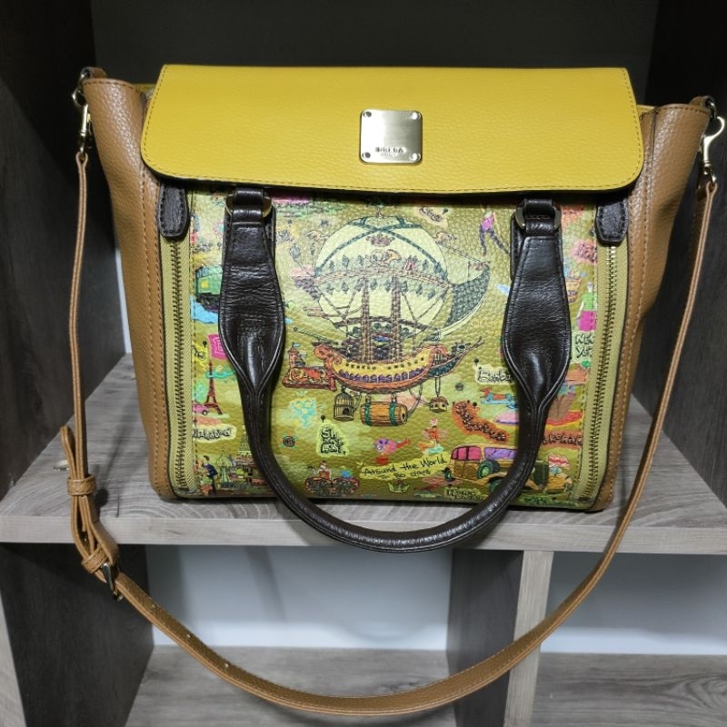 Around the World (Art Fever by Brera), Women's Fashion, Bags & Wallets,  Shoulder Bags on Carousell