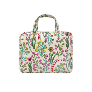 Cath Kidston Two Part Wash Bag Paper Pansies Cream