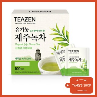 [TEAZEN] โดยธรรมชาติ Jeju  ชาเขียว X 100T (ไม่มีกล่อง) / ชา / ชาเกาหลี