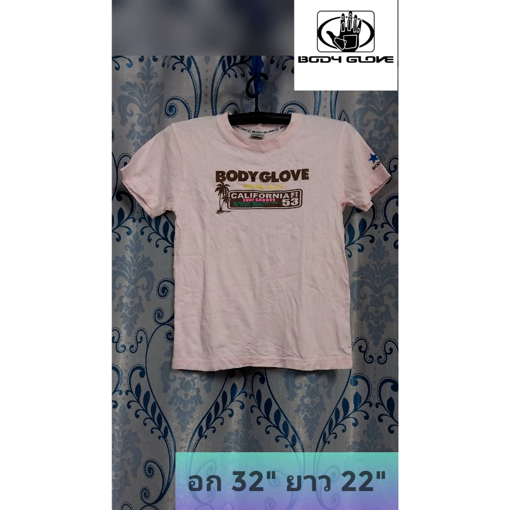 เสื้อยืด BODY GLOVE แบรนด์แท้มือสอง