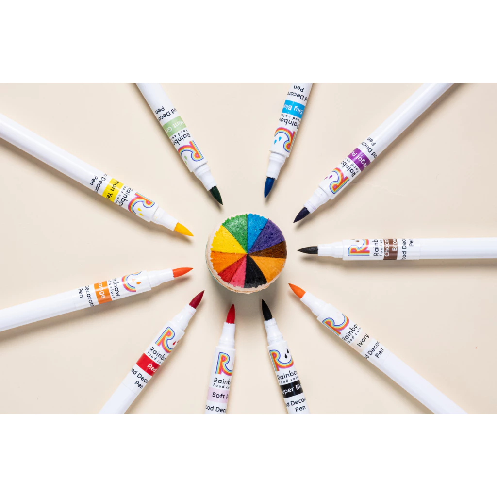 Rainbow Food Decorating pens