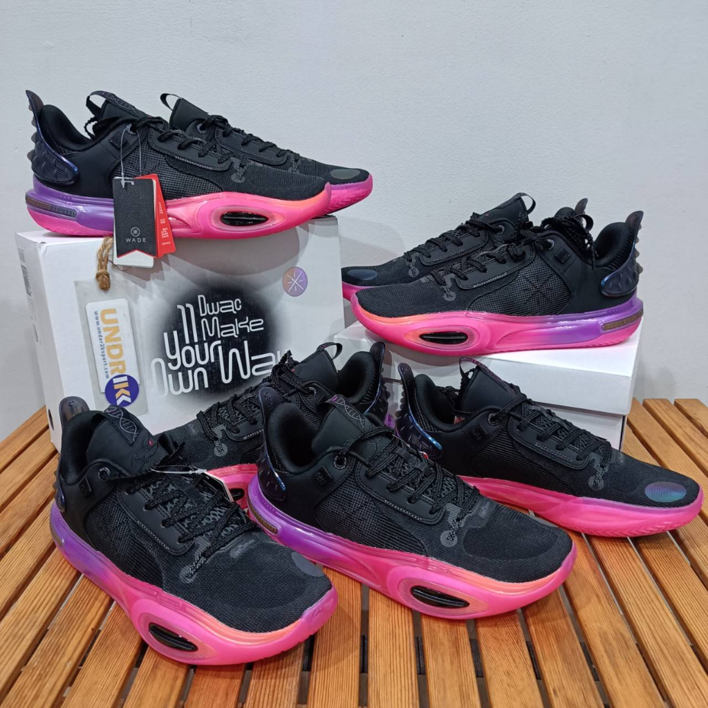 UNDER2KBASKETBALL : รองเท้าบาส Li-Ning Wade All City 11 AC11 V1 V2 ของแท้ มือหนึ่ง รองเท้าบาสเกตบอล 