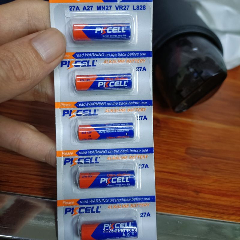 ถ่าน แบตเตอรี่ รีโมท เครื่องคิดเลข นาฬิกา ชนิด 27A Alkaline Battery