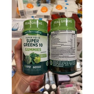 วิตามิน Natures truth super food super green10 gummies 60 vegan gummies