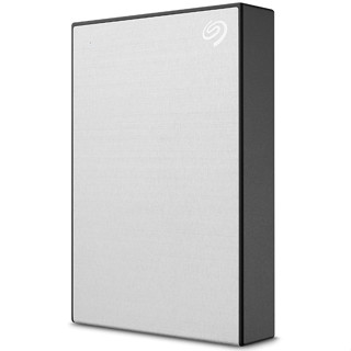 Seagate One Touch 4TB External HDD with Password Protection – Silver for Windows and Mac