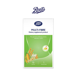 BOOTS FOOD SUPPLEMENT บู๊ทส์ มัลติ-ไฟเบอร์ 120 กรัม(ผลิตภัณฑ์เสริมอาหาร)