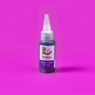 Regal Purple Rainbow gel food color