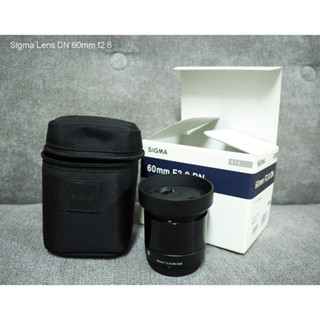 เลนส์ Sigma Lens DN 60mm f2.8 สำหรับ Micro 4/3 มือสองสภาพดี MADE IN JAPAN