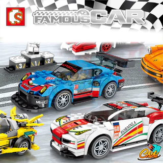 ตัวต่อ รถแข่ง Sembo Block Race Car ตัวต่อรถฟอร์มูล่า มีหลายแบบให้เลือก