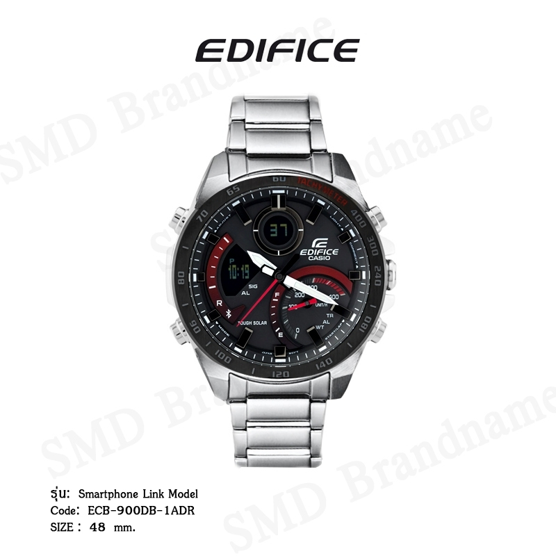 CASIO EDIFICE นาฬิกาข้อมือ รุ่น Smartphone Link Model Code: ECB-900DB-1ADR