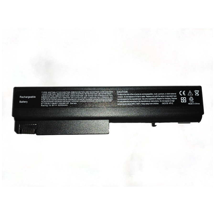 BATTERY : HP DT06/NC6120 เทียบเท่า OEM ใช้ได้กับรุ่น  Compaq 6510b NC6100 NC6105 NC6120 NC6200 nc6300 Nc6400 NX5100