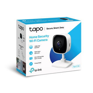 IP-CAMERA (ไอพีคาเมร่า) TP-LINK TAPO C100 - HOME SECURITY WI-FI CAMERA - รับประกัน 2 ปี