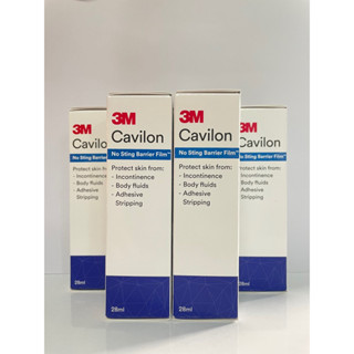 3M Cavilon No Sting Barrier Film Protects Skin Spray คาวิลอน ฟิล์มเคลือบ บนผิวหนัง ขนาด 28 ml 03135