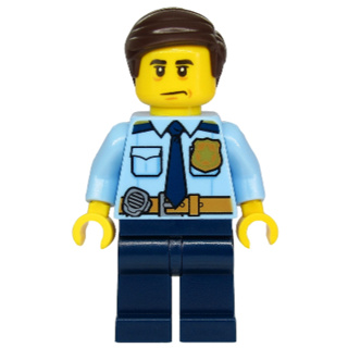 [ Minifigures ] มินิฟิก Lego - Officer Tom Bennett : City Police (cty1137) ราคา/ชิ้น