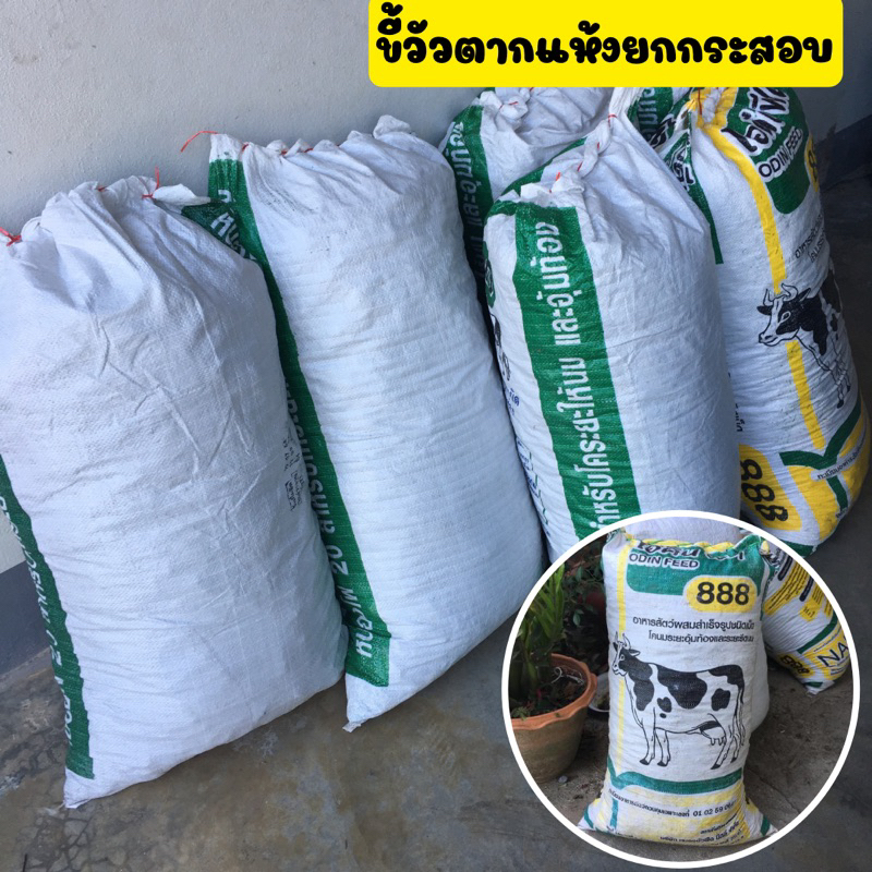 ขี้วัวนมตากแห้ง ยกกระสอบ สั่งได้ออเดอร์ละ 1-2 กระสอบไม่รวมกับสินค้าอื่นใช้บำรุงต้นไม้บำรุงดิน เลี้ยงไส้เดือนไม่มีโซดาไฟ