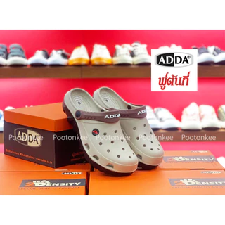ADDA รองเท้าแตะ แอ๊ดด้า รองเท้าลำลอง แบบสวมหัวโต รุ่น 5TD11-M1 ของเเท้ พร้อมส่ง